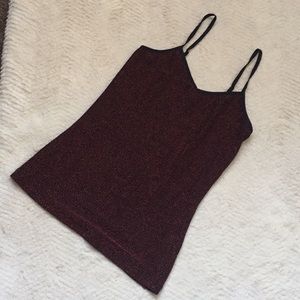 Lady sparkling tank top